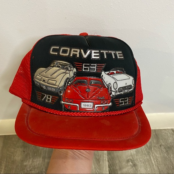 vintage corvette hat